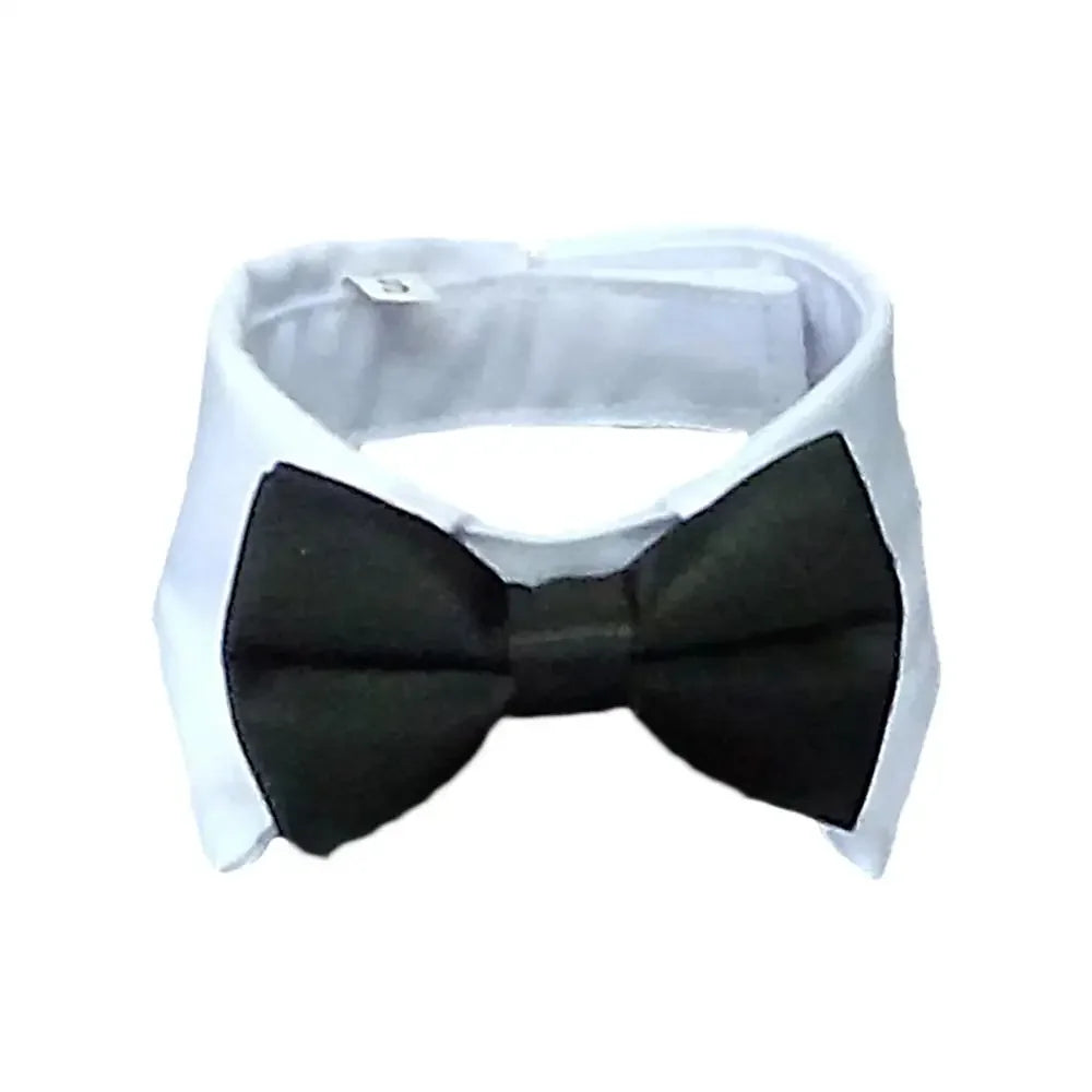 Adjustable Pet Bow Tie Collar for Small Dogs and Cats