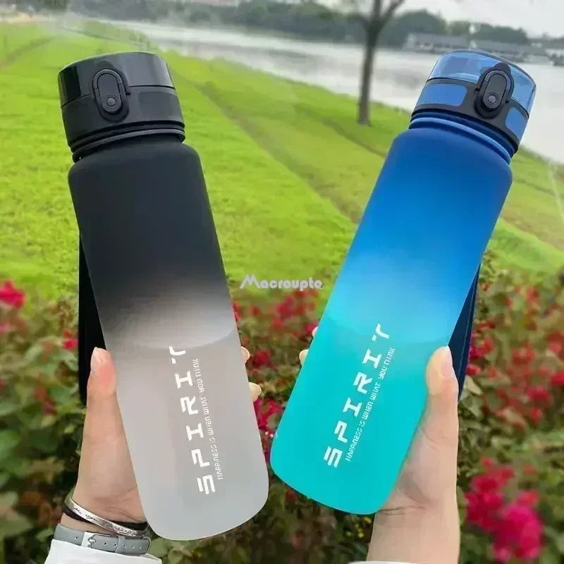 1L Large Capacity Leak-Proof Sports Water Bottle – Portable & Colorful