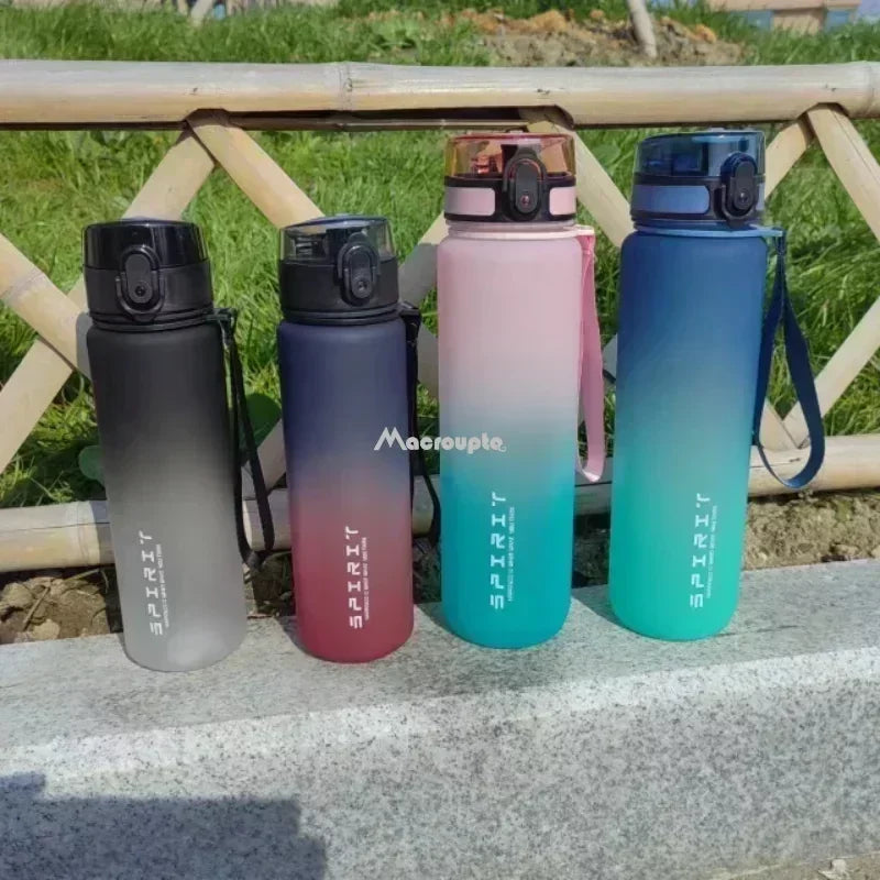 1L Large Capacity Leak-Proof Sports Water Bottle – Portable & Colorful